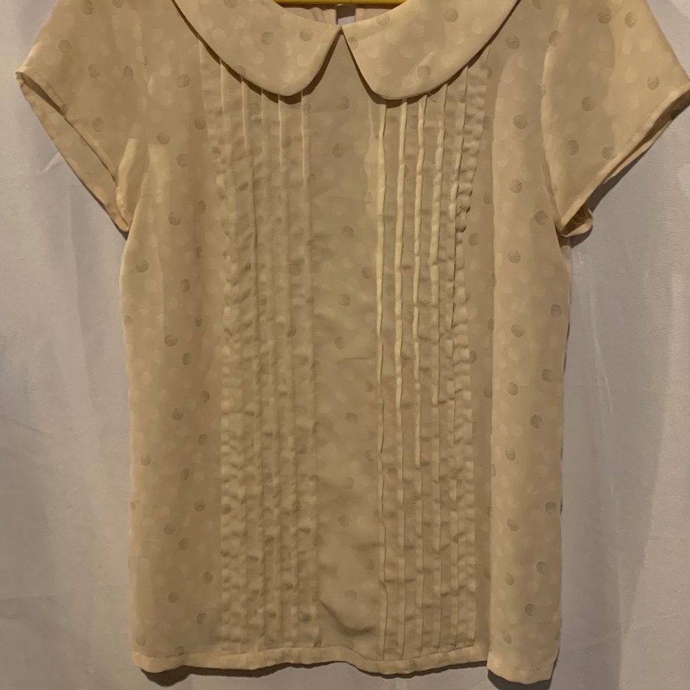 Elle peterpan collared blouse